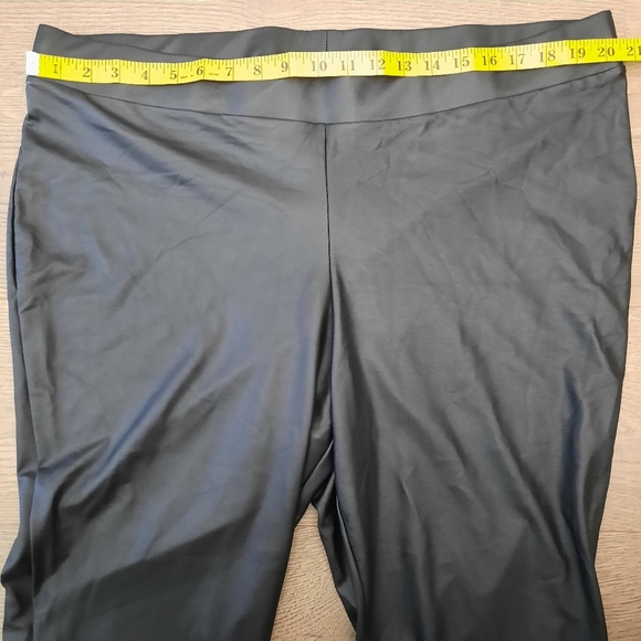 Torrid Full Length Signature Waist Faux Leather Legging - Picture 6 of 9